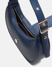 r1246 sarya özel kilit mekanizmalı kadın omuz çantası lacivert 4