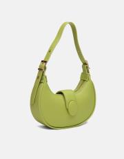 r1246 sarya özel kilit mekanizmalı kadın omuz çantası fıstık yeşili 2