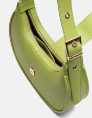 r1246 sarya özel kilit mekanizmalı kadın omuz çantası fıstık yeşili 4