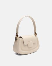 r1279 velma toka detaylı uzun askılı el çantası krem 2