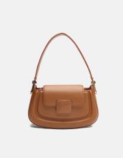 r1279 velma toka detaylı uzun askılı el çantası taba