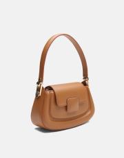 r1279 velma toka detaylı uzun askılı el çantası taba 2