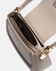 r1279 velma toka detaylı uzun askılı el çantası vizon 4