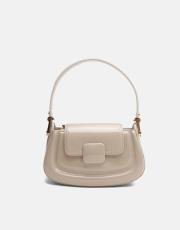 r1279-1 dafne toka detaylı uzun askılı el çantası krem