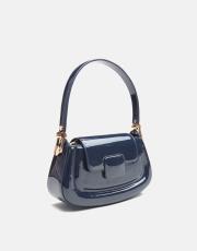 r1279-1 dafne toka detaylı uzun askılı el çantası lacivert 2