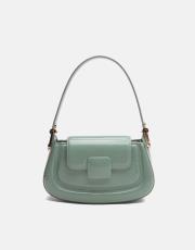 r1279-1 dafne toka detaylı uzun askılı el çantası mint yeşili