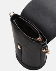 r1280 aventra zincir askılı kova çanta siyah 4