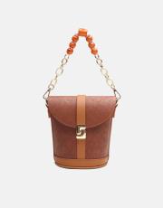 r1280 aventra zincir askılı kova çanta taba