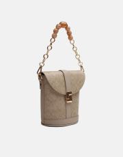 r1280 aventra zincir askılı kova çanta vizon 2