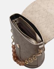 r1280 aventra zincir askılı kova çanta vizon 4