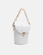 r1280 aventra zincir askılı kova çanta beyaz 2