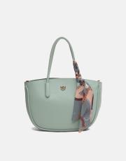 r1267 nisa eşarplı kadın çantası mint yeşili