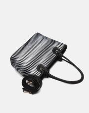 r1282-1 lorin hasır kadın çantası gümüş 3