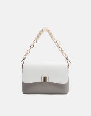 r1265 nuvia kadın çantası beyaz-gri 