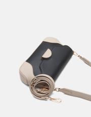 r1268 sienna kadın çantası  siyah-vizon 3