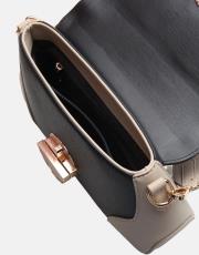 r1268 sienna kadın çantası  siyah-vizon 4