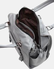 r1269 wendin kadın çantası gri 5