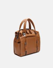 r1269 wendin kadın çantası taba 3