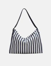 r1287 stria kadın çantası lacivert