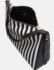 r1287 stria kadın çantası siyah 4