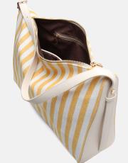 r1287 stria kadın çantası hardal 4