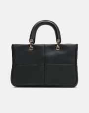 r1104 nira linear hatlı çanta siyah