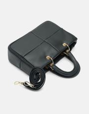 r1104 nira linear hatlı çanta siyah 3