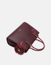 r1276 crimsona kadın çantası bordo 3