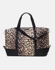 r1264 nova quilted kadın çantası leopar