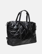 r1264 nova quilted kadın çantası siyah rugan 2