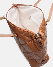 r1264 nova quilted kadın çantası taba 4