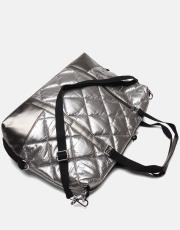 r1264 nova quilted kadın çantası platin 3