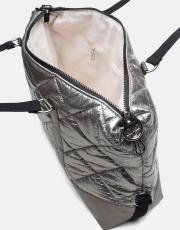 r1264 nova quilted kadın çantası platin 4