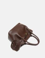 r1306 lioren zamansız formda şık el çantası kahve 3