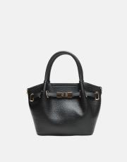 r1306 lioren zamansız formda şık el çantası siyah