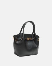 r1306 lioren zamansız formda şık el çantası siyah 2