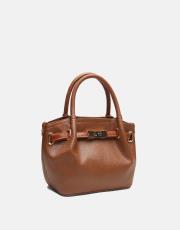 r1306 lioren zamansız formda şık el çantası taba 2