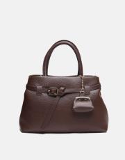 r1303 noir elegance tote kadın çantası kahve