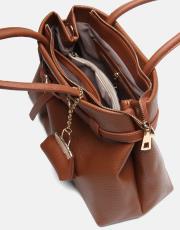 r1303 noir elegance tote kadın çantası taba 4