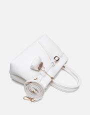 r1303 noir elegance tote kadın çantası beyaz 3