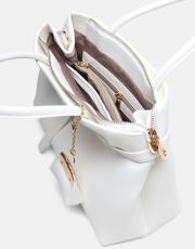 r1303 noir elegance tote kadın çantası beyaz 4