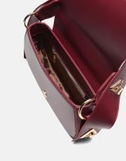 r1296 selene kadın çantası bordo 4