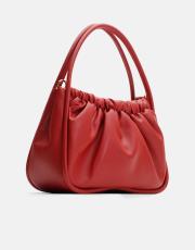 r1063 brenda büzgü detaylı çanta kırmızı 2