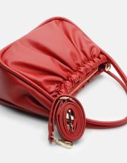 r1063 brenda büzgü detaylı çanta kırmızı 3