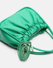 r1063 brenda büzgü detaylı çanta yeşil 3