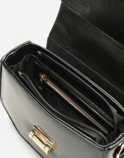 r0969 zakha kilit aksesuarlı kadın çantası siyah-a 4