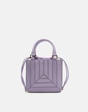 r1036 ohio büzgü ağızlı kadın çantası lila