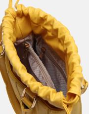 r1036 ohio büzgü ağızlı kadın çantası sarı 4