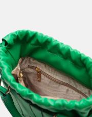 r1036 ohio büzgü ağızlı kadın çantası yeşil 4