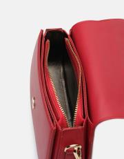 r1184 litva kapaklı kadın çantas kırmızı 4